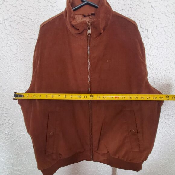 Calvin Klein Corduroy Bomber Jacket Size XL - Picture 13 of 14